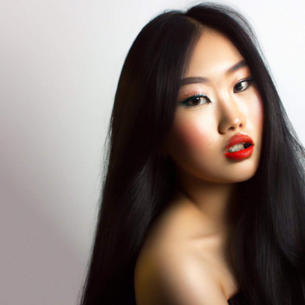 보정 후 인물 사진, 전문 리터치와 컬러 그레이딩